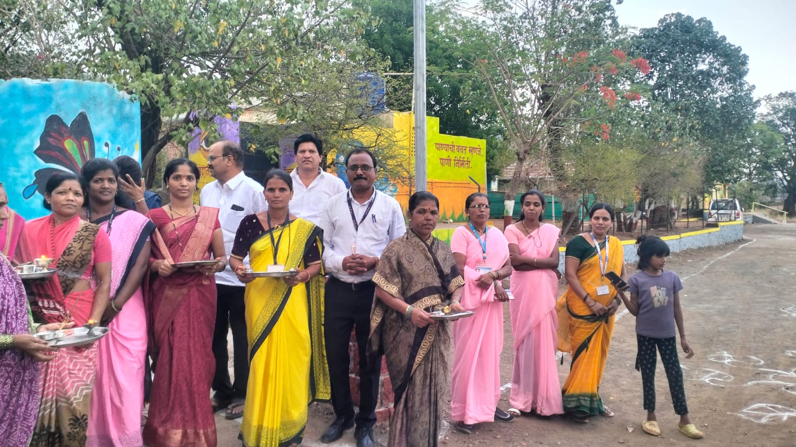 Water conservation work inauguration